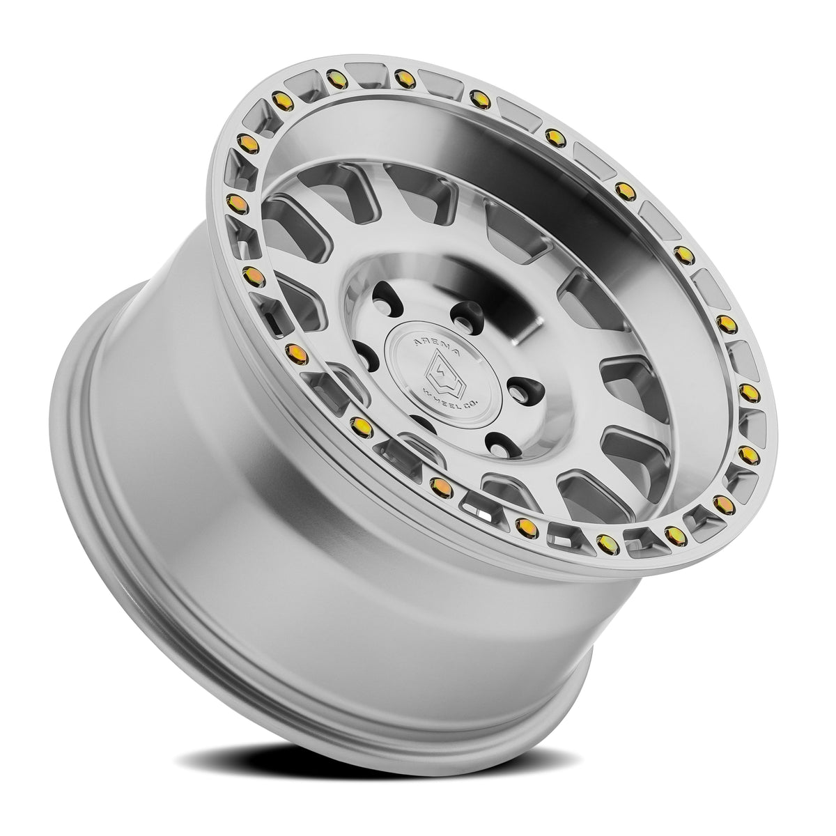 Arena Wheels A143 Sting Gloss Silver Machined