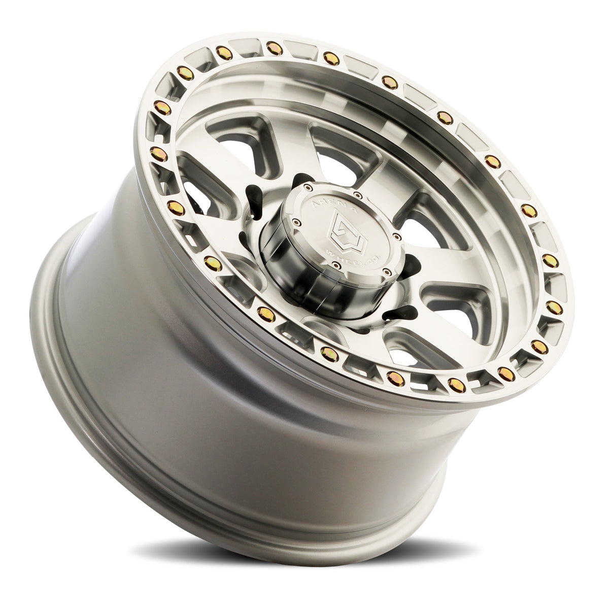 Arena Wheels A148 Bandit Gloss Silver Machined 8 lug