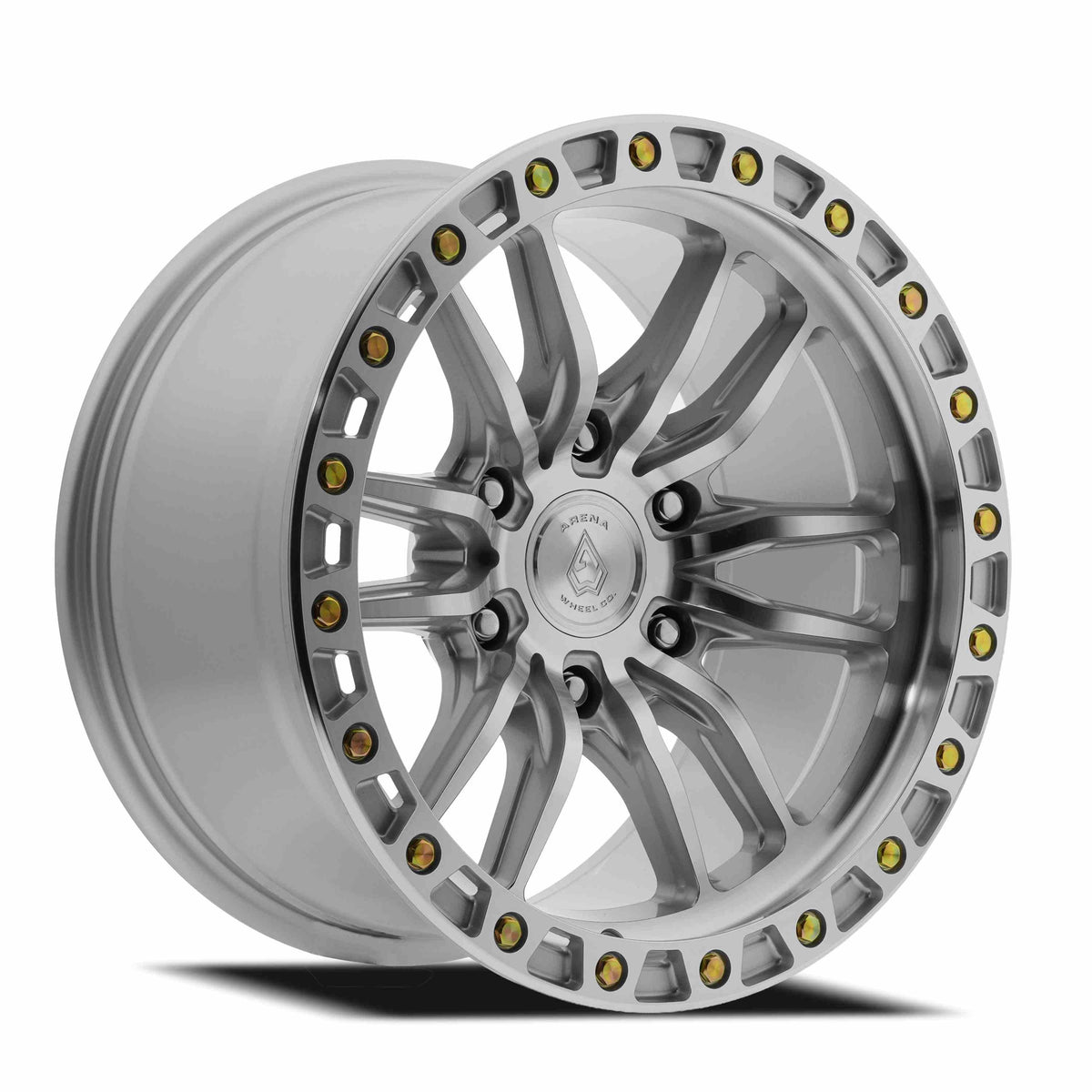Arena Wheels A152 Dune Gloss Silver Machined