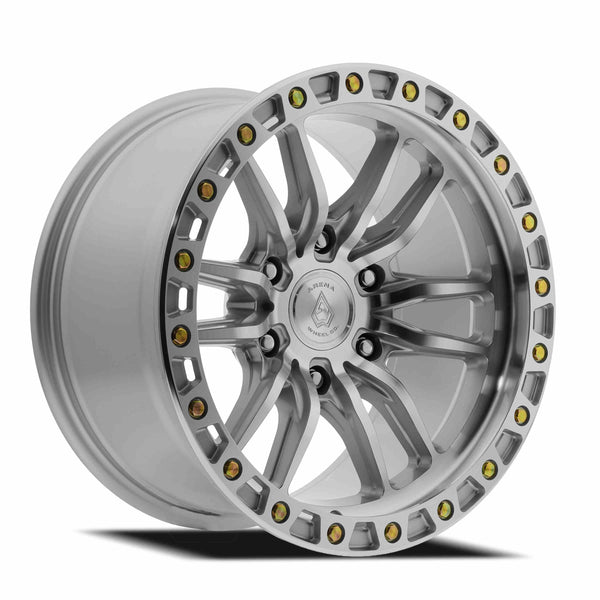 Arena Wheels A152 Dune Gloss Silver Machined