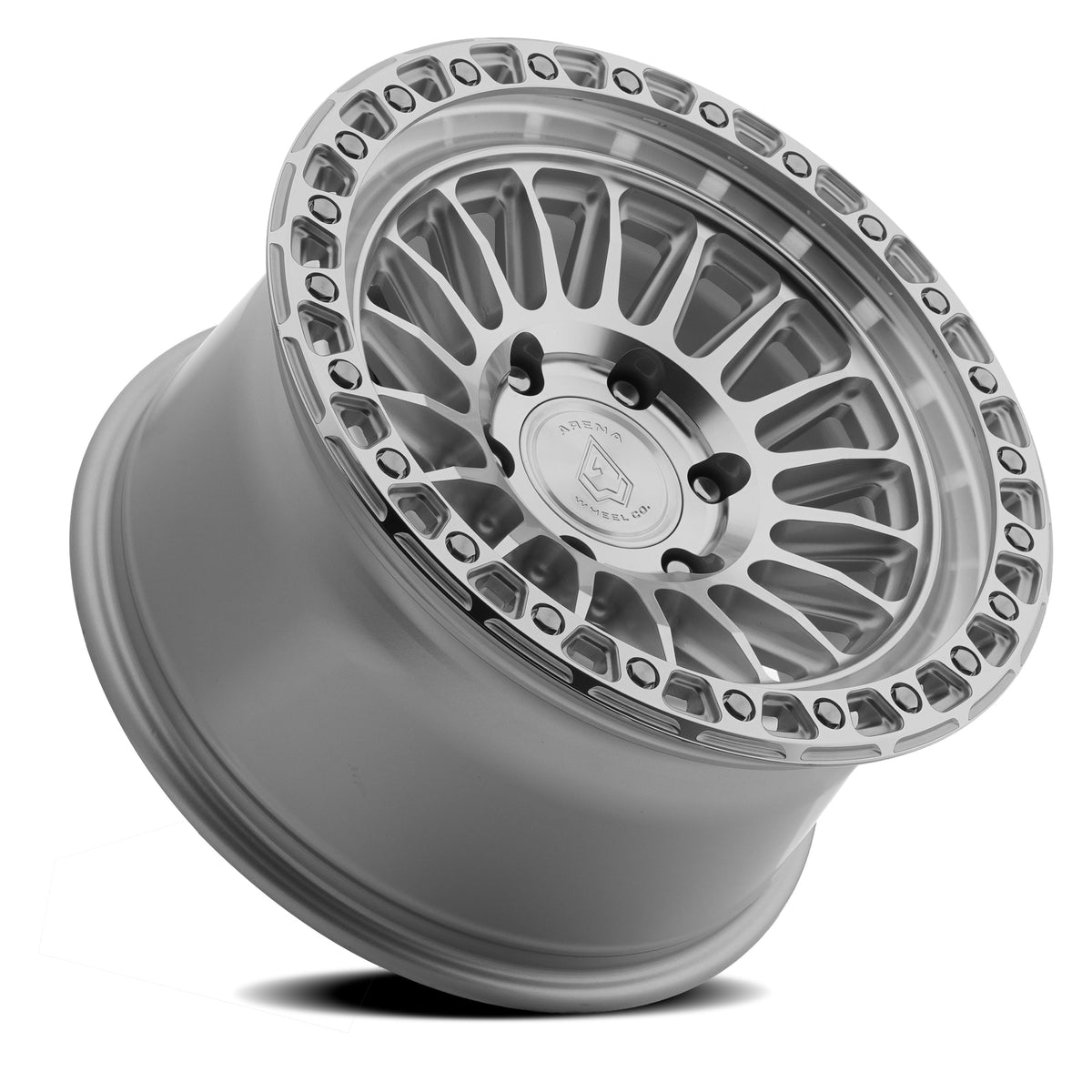 Arena Wheels A153 Apache Gloss Silver Machined