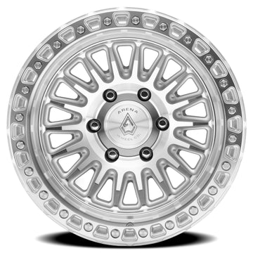 Arena Wheels A153 Apache Gloss Silver Machined