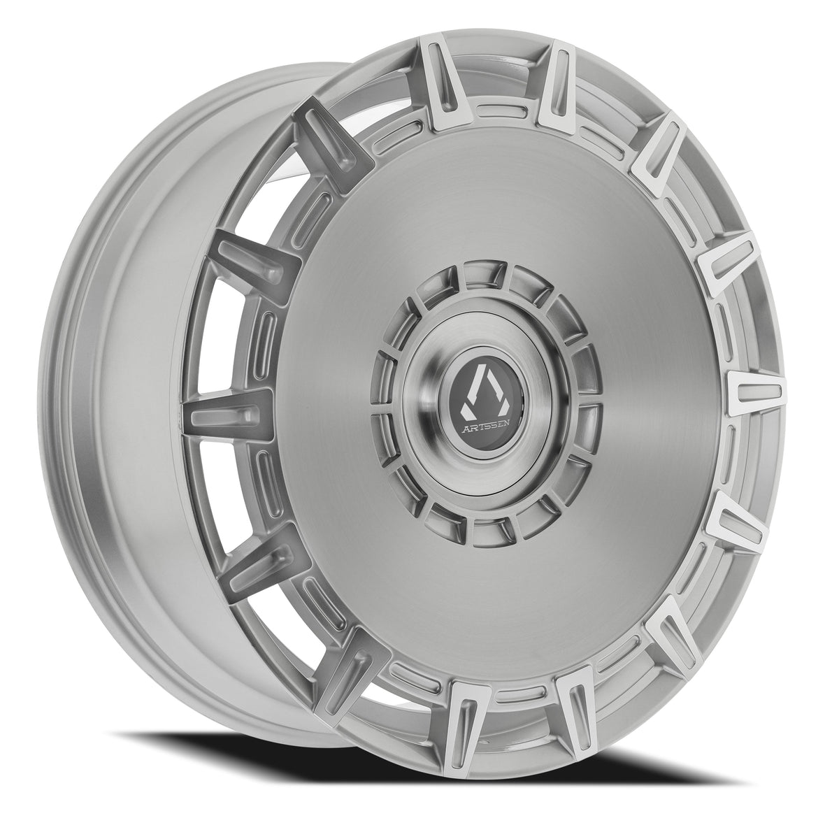 Artssen Wheels AR101 Apollo Gloss Silver Brushed