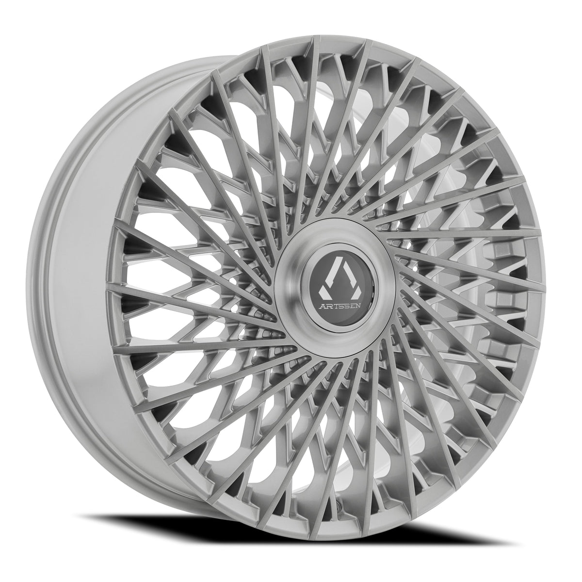 Artssen Wheels AR102 Capri Gloss Silver Brushed 22x9