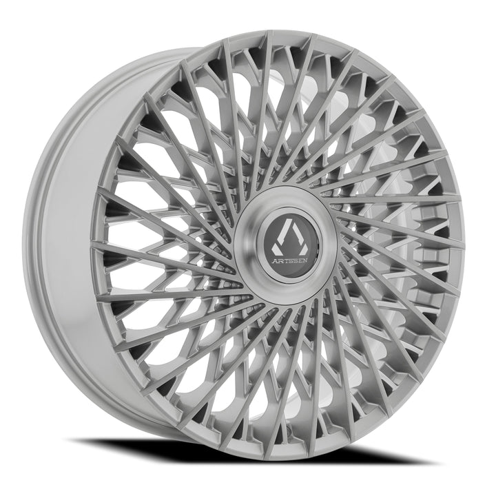 Artssen Wheels AR102 Capri Gloss Silver Brushed 22x9