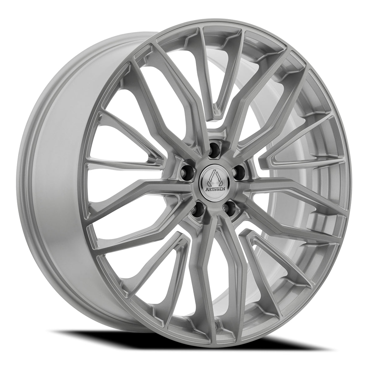 Artssen Wheels AR103 Phantom Gloss Silver Brushed 22x9
