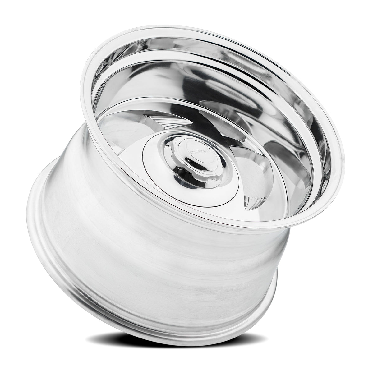 Corsart Wheels C105 El MZ Milled and Polished rear angle