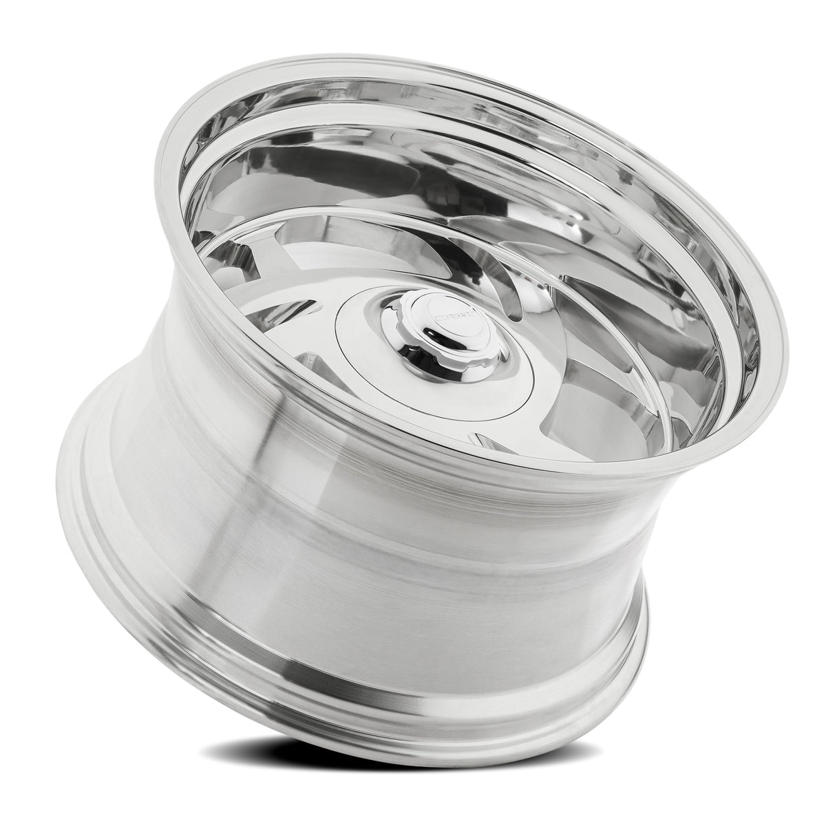 Corsart Wheels C106 El Mencho Milled and Polished rear angle