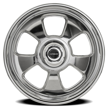 Corsart Wheels C107 Malibu Milled and Polished face view