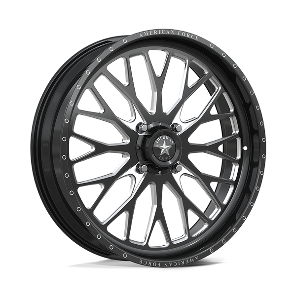 American Force Wheels Afw Invader Utv Gloss Black Machined
