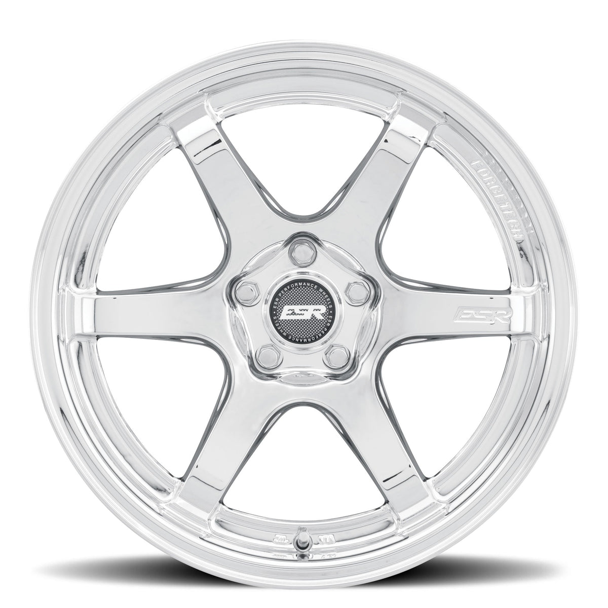 ESR Wheels AP6 Chrome view 3