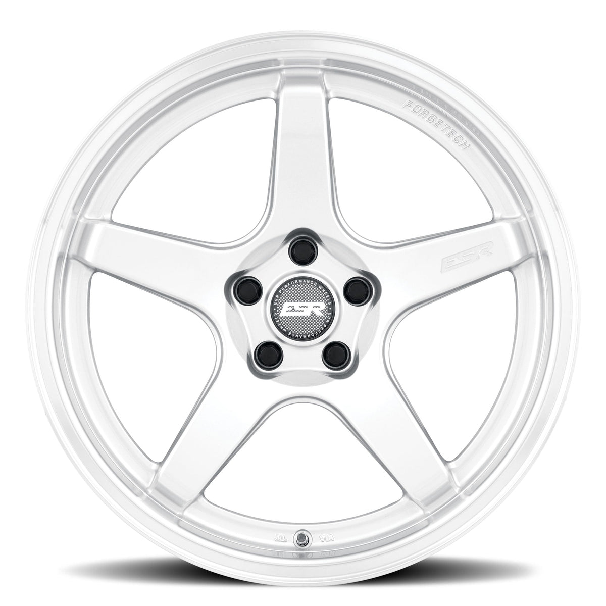 ESR Wheels APX5C Hyper Silver view 3