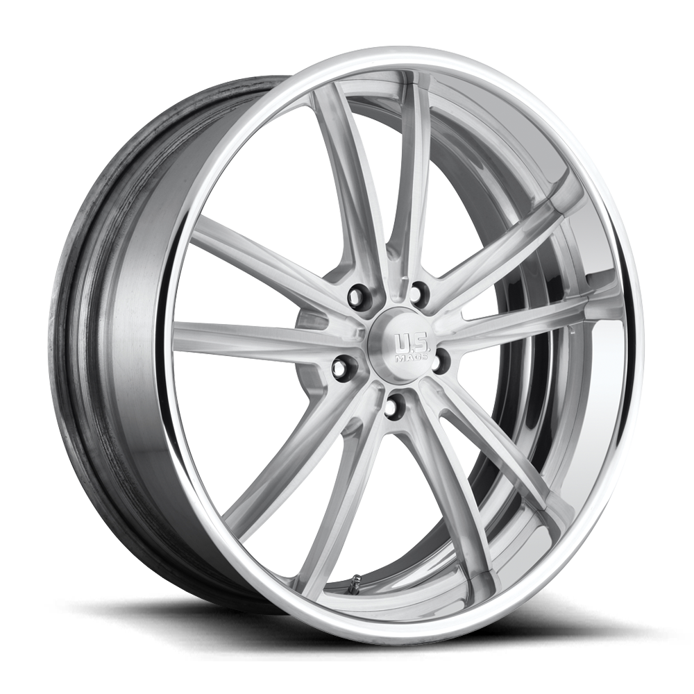 US Mags Wheels UF029 Bastille 5 Brushed Polished