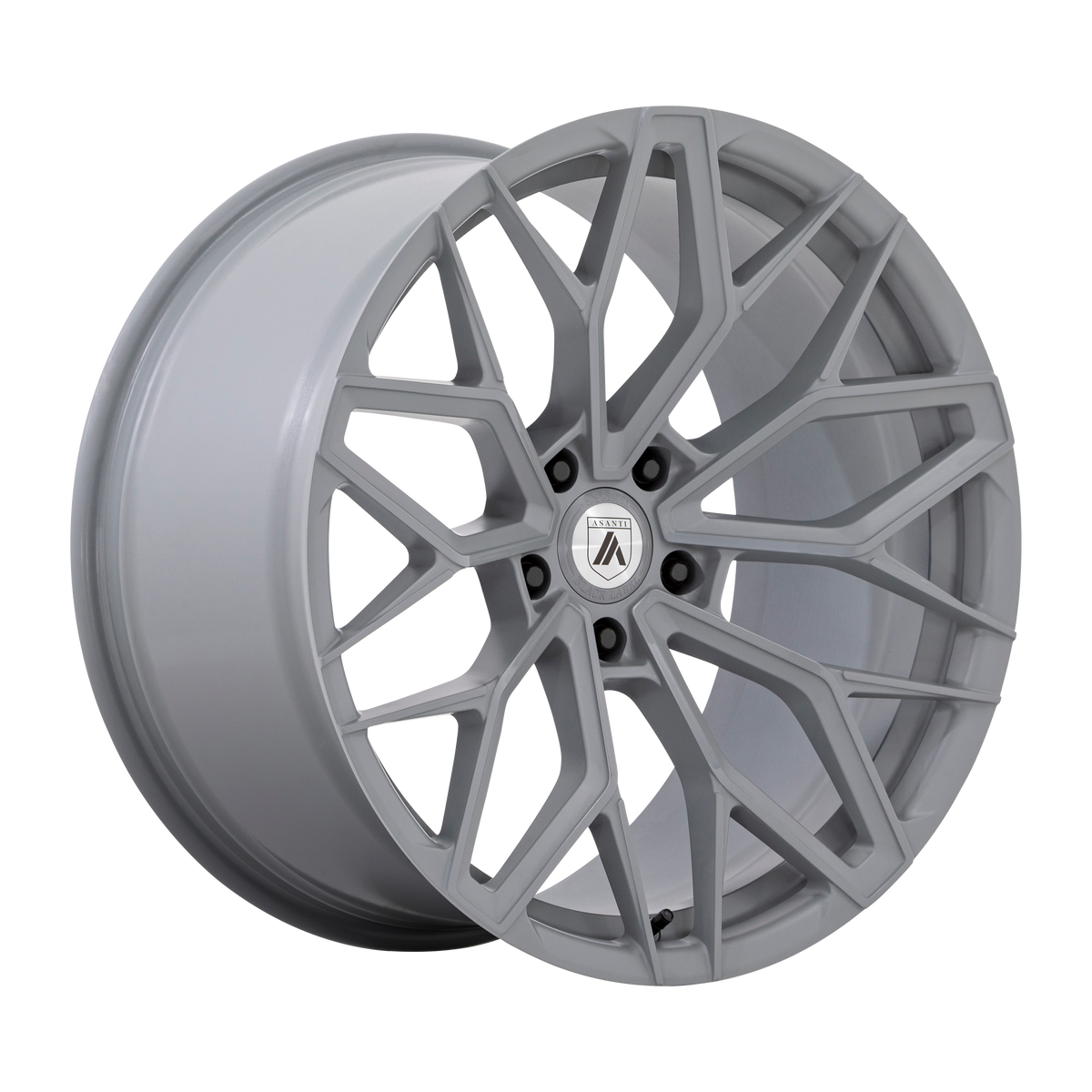 Asanti Wheels AB039 Mogul 5 Two Toned Battleship Gray