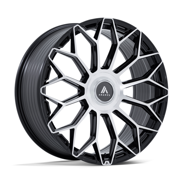 Asanti Wheels AB051 Envoy Gloss Black with Machined Face