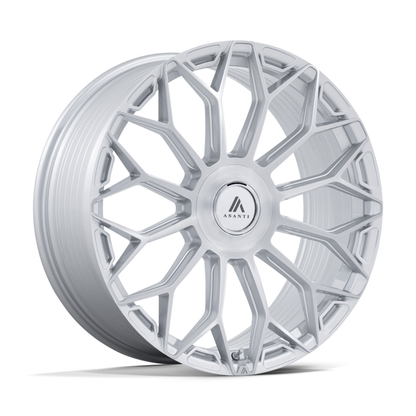 Asanti Wheels AB051 Envoy Gloss Silver with Brushed Face