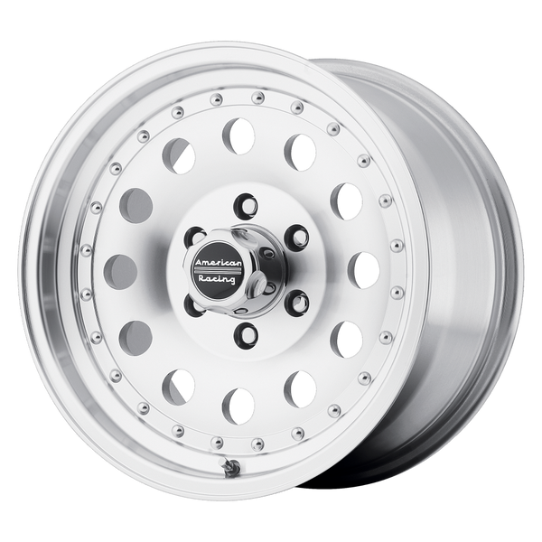 American Racing Wheels AR62 Outlaw Ii Machined with Clear Coat