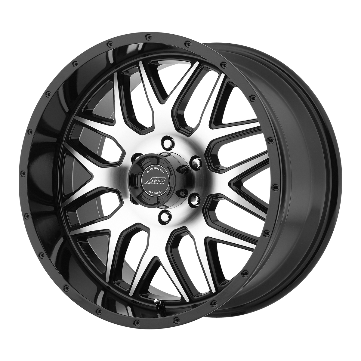 American Racing Wheels AR910 Gloss Black Machined