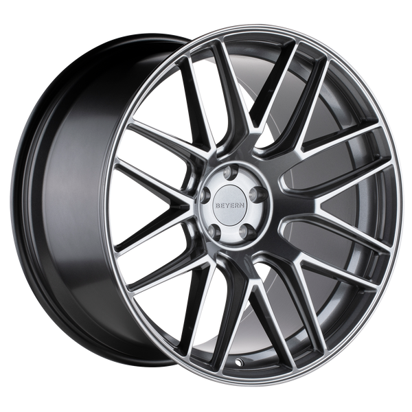 Beyern Wheels Autobahn Gloss Gunmetal