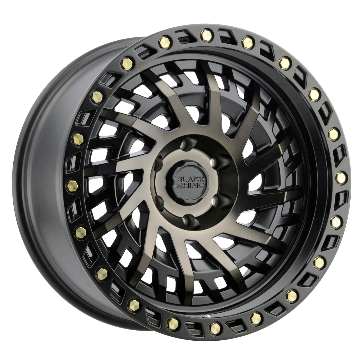 Black Rhino Wheels Shredder Matte Black with Machined Dark Tint