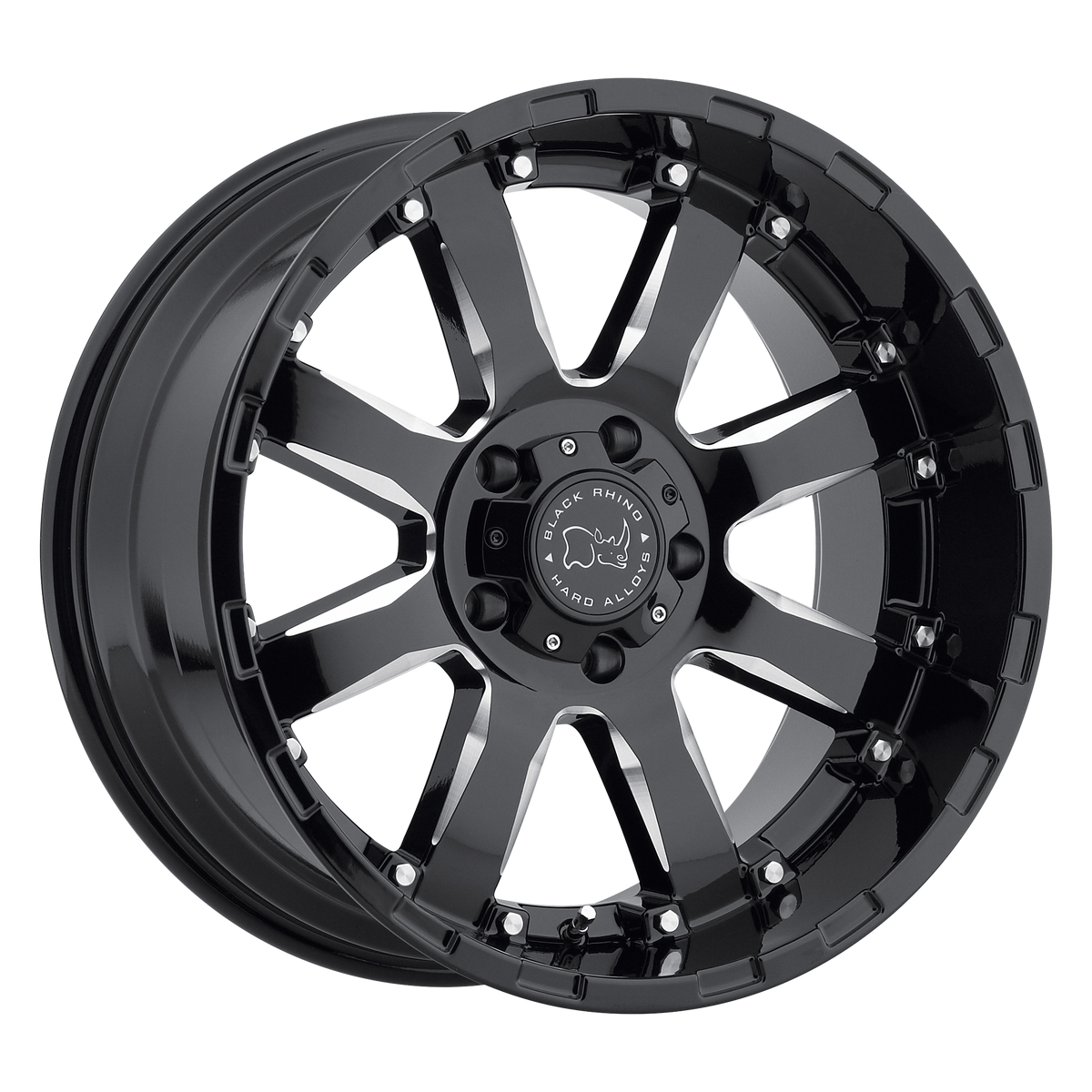 Black Rhino Wheels Sierra Gloss Black Milled