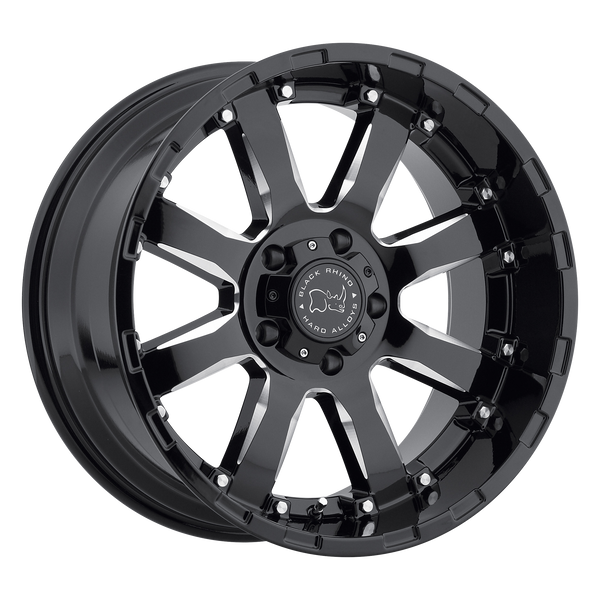 Black Rhino Wheels Sierra Gloss Black Milled
