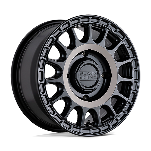 Black Rhino Wheels Sandstorm Utv Semi Gloss Black with Machined Tint