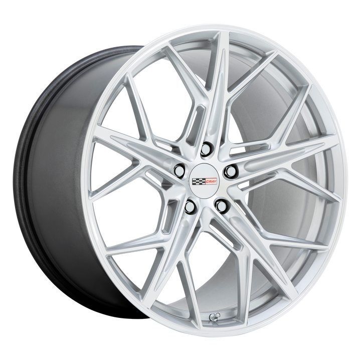 Cray Wheels Hammerhead Gloss Silver with Mirror Cut Face