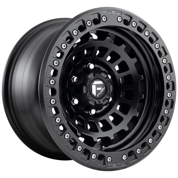 Fuel Off-Road Wheels D101 Zephyr Beadlock Matte Black