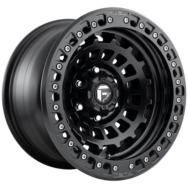 Fuel Off-Road Wheels D101 Zephyr Beadlock Matte Black