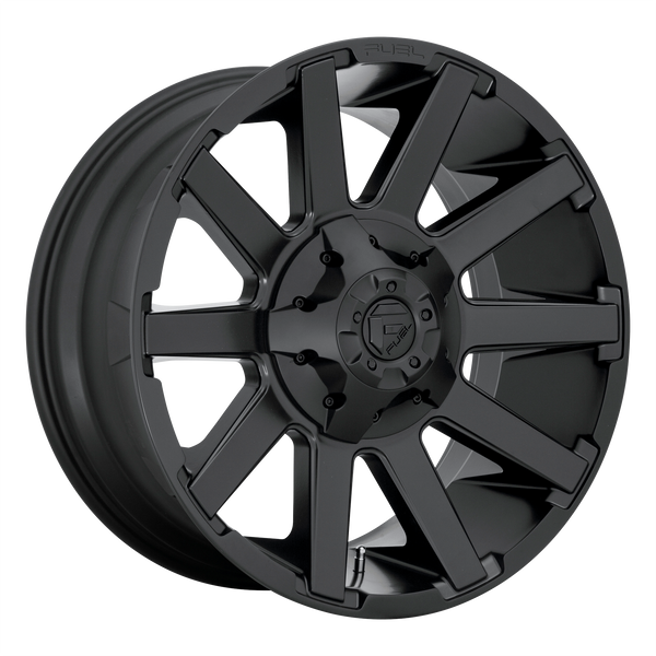 Fuel Off-Road Wheels D437 Contra Satin Black