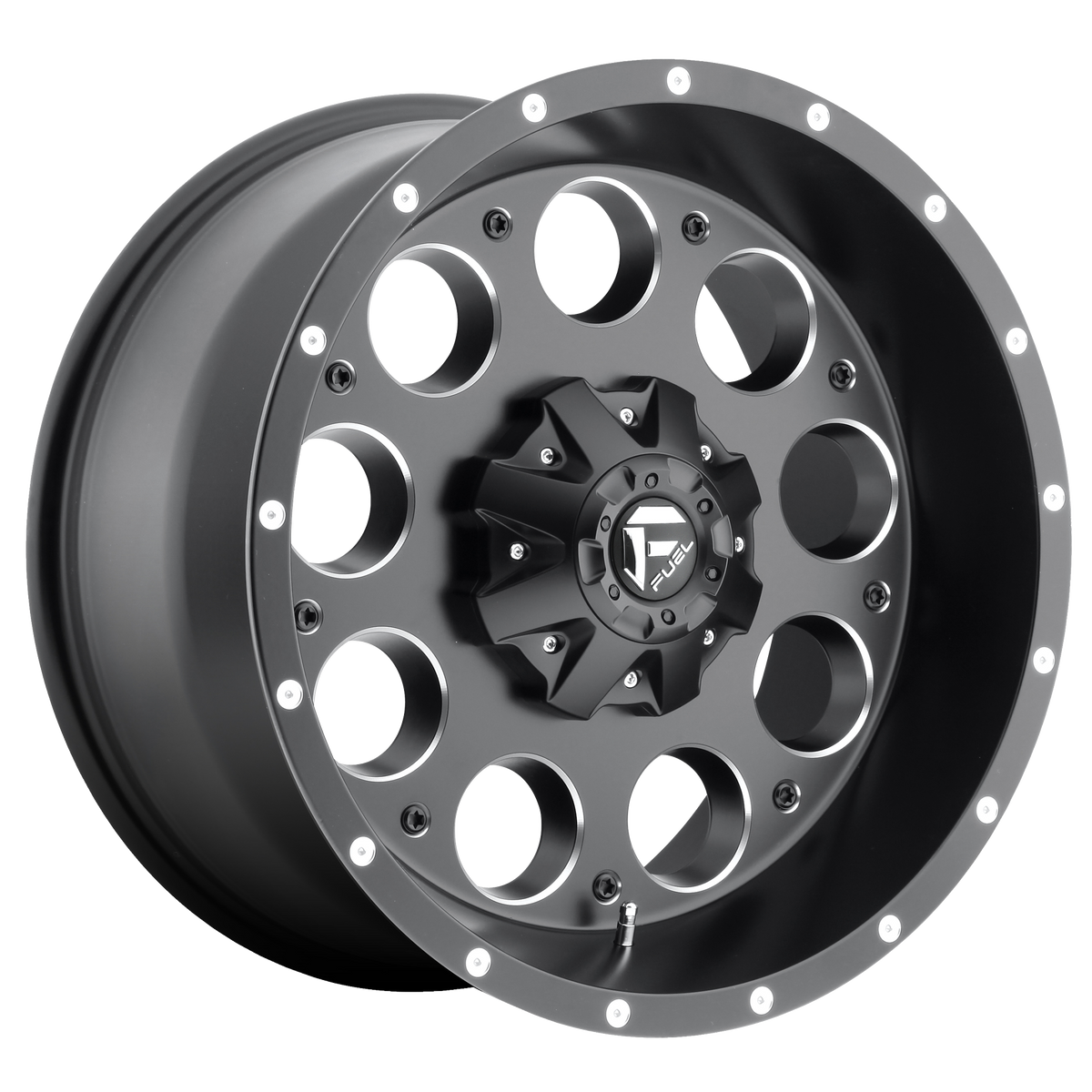 Fuel Off-Road Wheels D525 Revolver Matte Black Milled