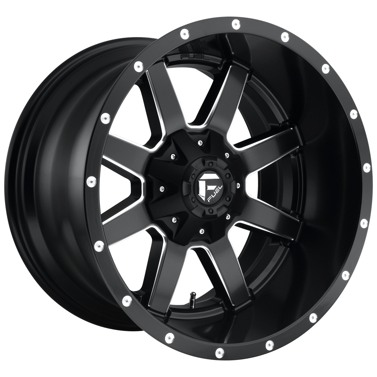 Fuel Off-Road Wheels D538 Maverick Utv Matte Black Milled