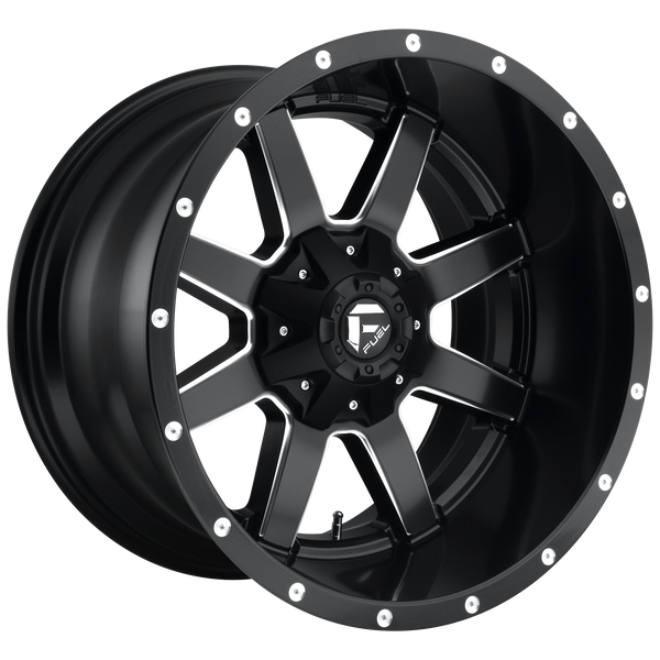 Fuel Off-Road Wheels D538 Maverick Utv Matte Black Milled