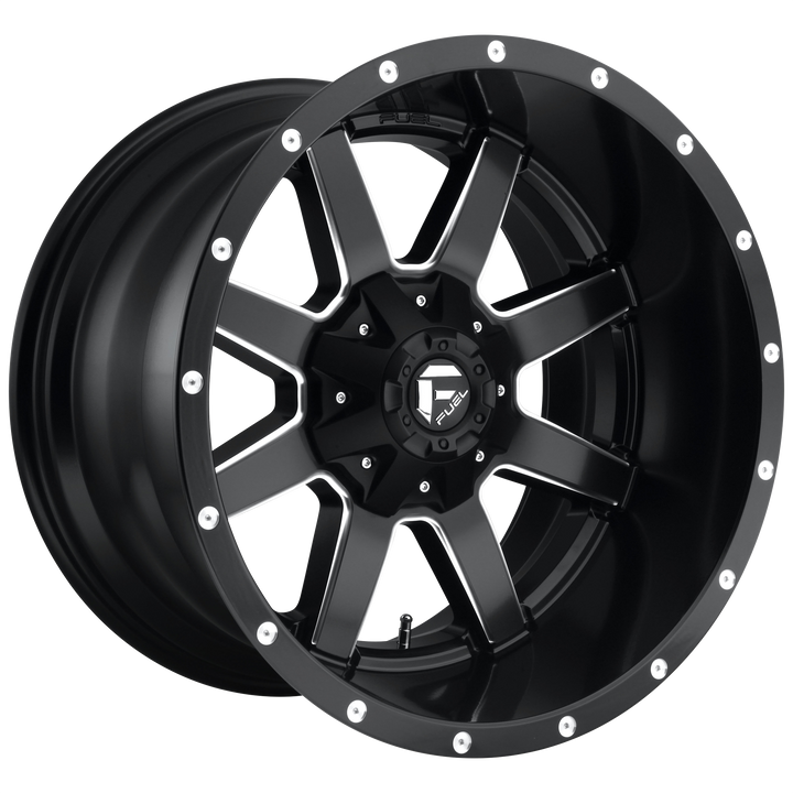 Fuel Off-Road Wheels D538 Maverick Utv Matte Black Milled
