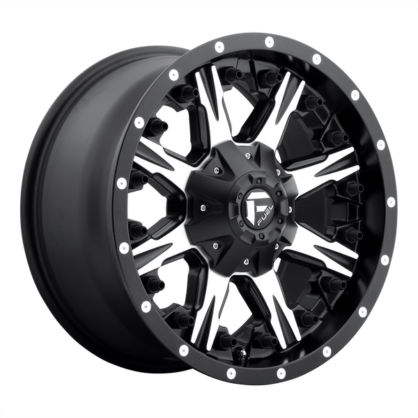 Fuel Off-Road Wheels D541 Nutz Utv Matte Black Machined