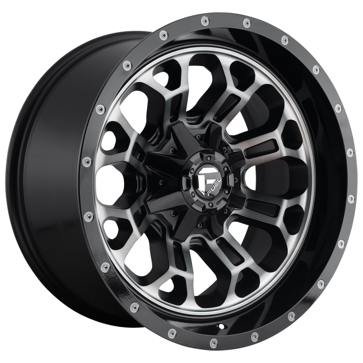 Fuel Off-Road Wheels D561 Crush Gloss Machined Double Dark Tint