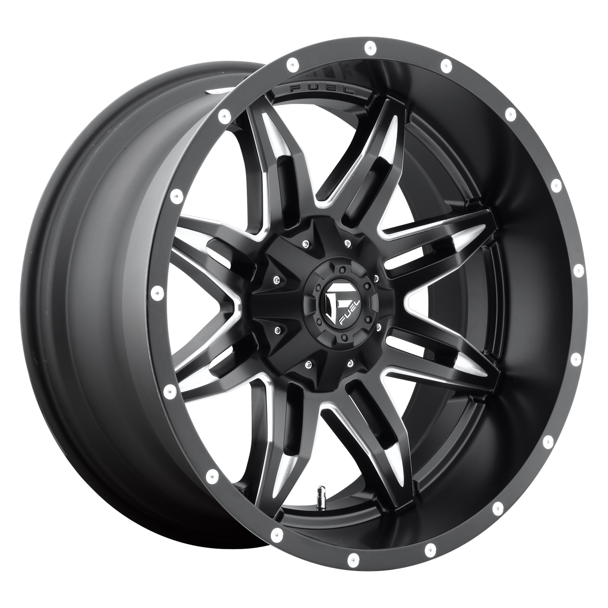 Fuel Off-Road Wheels D567 Lethal Matte Black Milled