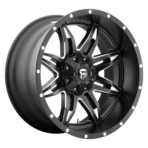 Fuel Off-Road Wheels D567 Lethal Matte Black Milled