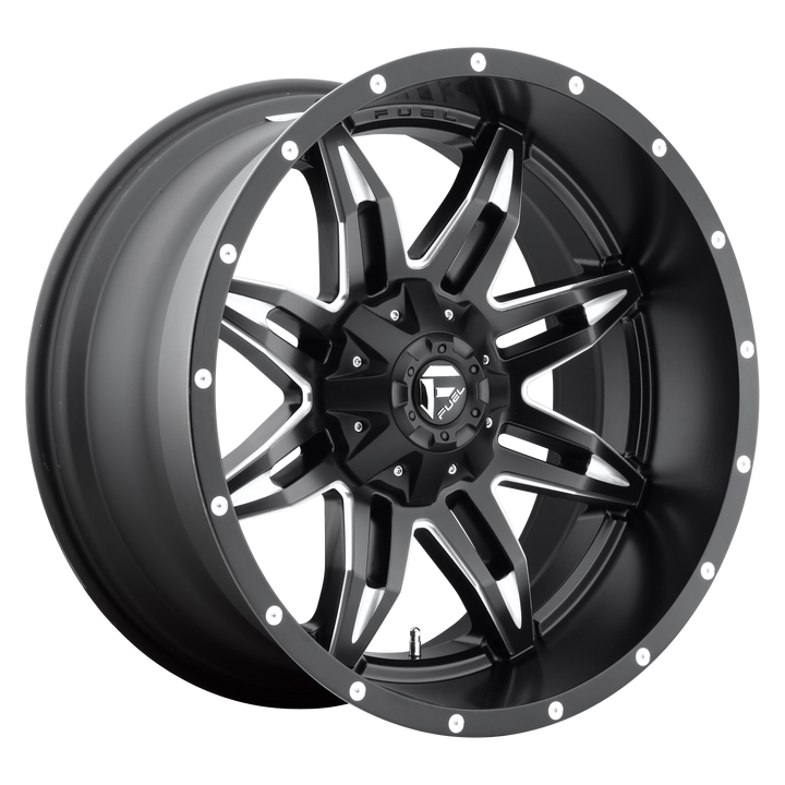 Fuel Off-Road Wheels D567 Lethal Utv Matte Black Milled