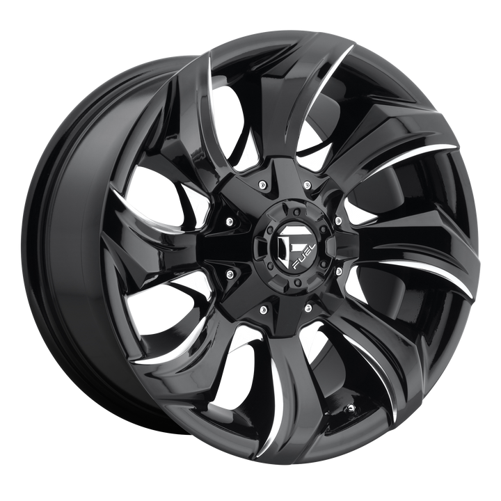 Fuel Off-Road Wheels D571 Strykr Gloss Black Milled