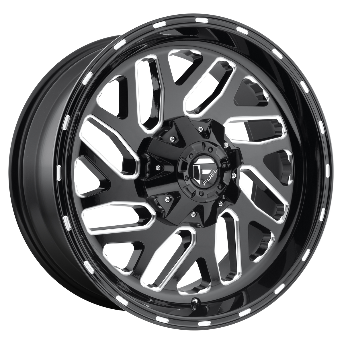 Fuel Off-Road Wheels D581 Triton Utv Gloss Black Milled