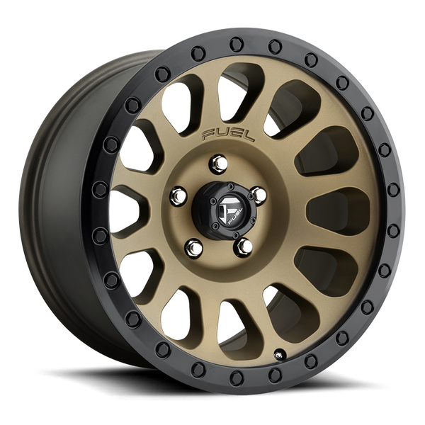 Fuel Off-Road Wheels D600 Vector Matte Bronze Black Bead Ring