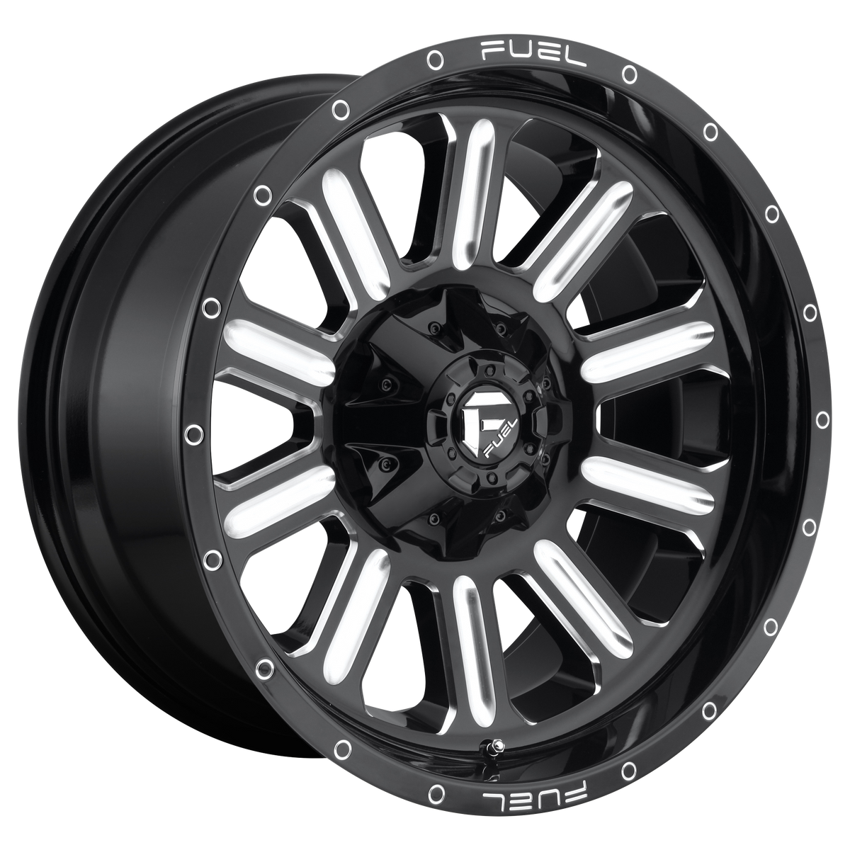 Fuel Off-Road Wheels D620 Hardline Gloss Black Milled
