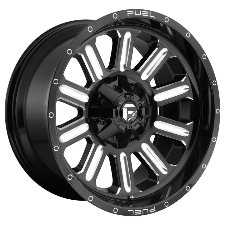 Fuel Off-Road Wheels D620 Hardline Gloss Black Milled