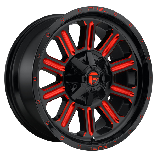 Fuel Off-Road Wheels D621 Hardline Gloss Black with Red Tint