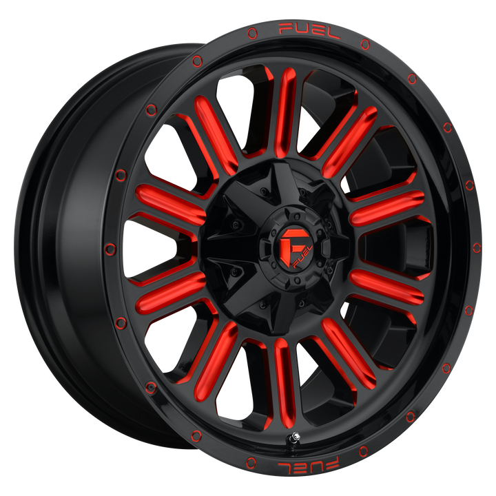 Fuel Off-Road Wheels D621 Hardline Gloss Black with Red Tint