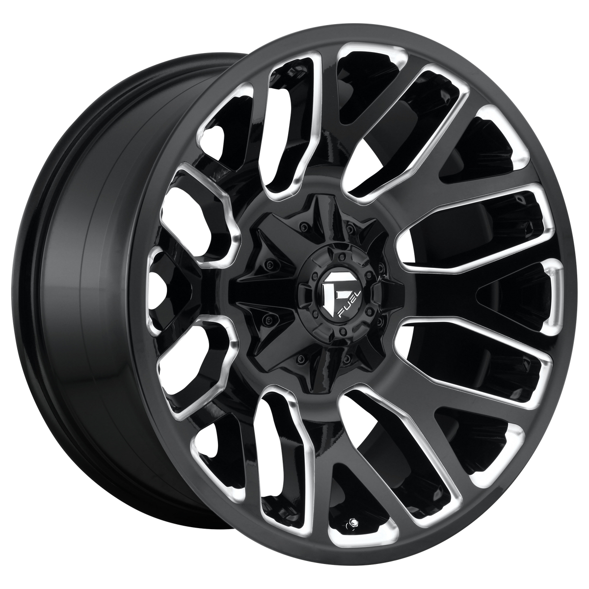 Fuel Off-Road Wheels D623 Warrior Gloss Black Milled