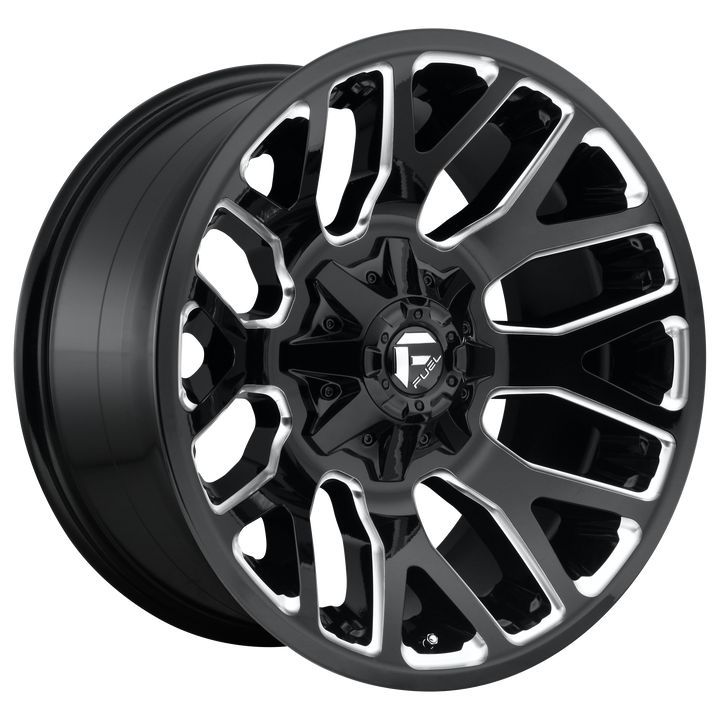 Fuel Off-Road Wheels D623 Warrior Gloss Black Milled