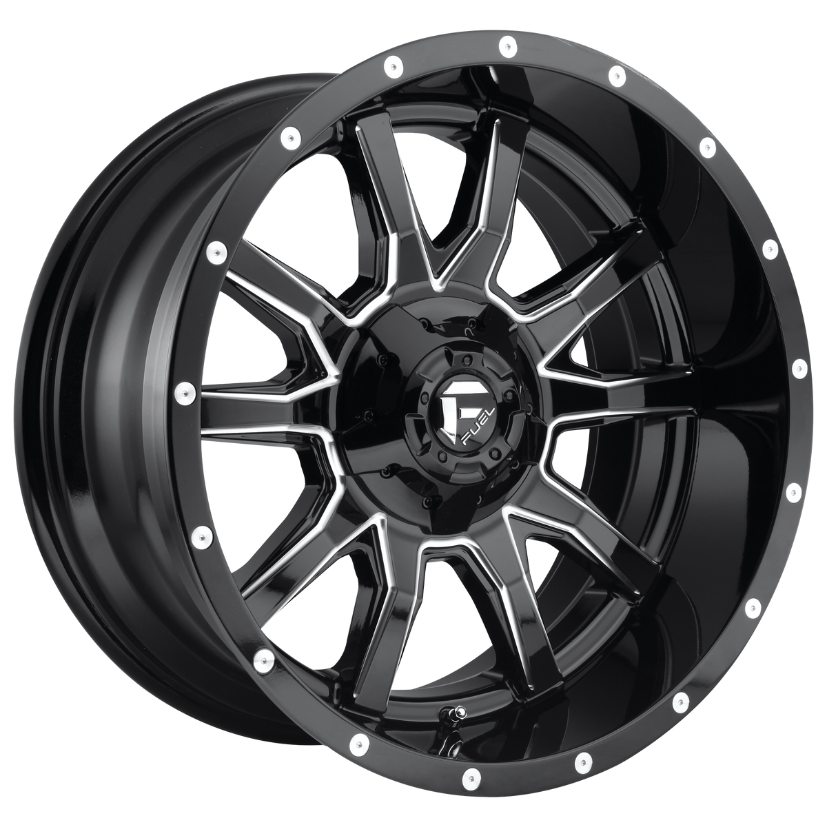 Fuel Off-Road Wheels D627 Vandal Gloss Black Milled